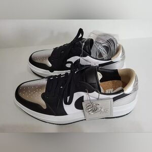 Nike Air Jordan 1 Elevate Low SE Metallic Silver DQ8561 001 Women, Men, Unisex